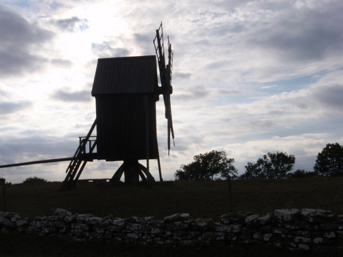 Windmills of Öland Island.